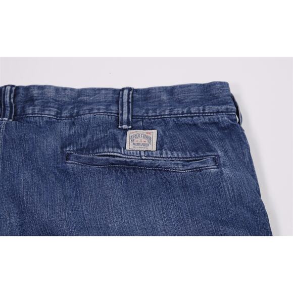 Polo Ralph Lauren Mens Salinger Chino Straight Fit Denim Jeans Pants 38x30 - Picture 4 of 9